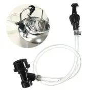 Easy to Use Picnic Tap and Ball Lock Beer Line for Home Bar 50/100cm Clear Tube