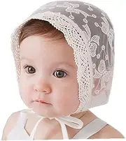 [XYX] Baby Girl Toddlers Breathable Cotton Hat Newborn Knotted Hat Cute Donut Soft Turban Bow Knot Cap