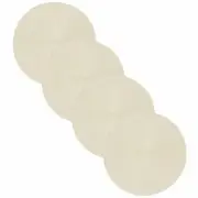 Now Designs 15" Disko Placemats - Set of 4 | Ivory