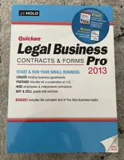 Nolo Quicken Legal Business Contracts Forms Pro 2014 for Small Business