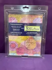 Gel Press Monoprinting Print Plate - 8” X 10” Gel Plate - Printmaking Supplie...