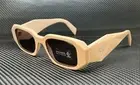 PRADA PR 17WS VYJ6X1 Pink Brown Women's 49 mm Sunglasses