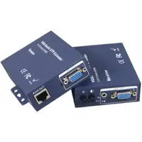 在飛比找momo購物網優惠-【伽利略】VGA/Audio 延伸器 300m-不含網路線(