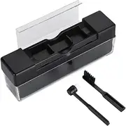 Vaveren Vinyl Record Player Cleaning Set Dust Remover Lightweight Gifts for Player Lovers Record Cleaner Brush for Phonographs
