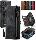 Genuine Leather Purse Wallet Case For Samsung Galaxy A16/A36/A56/A25/A35/A55/A14