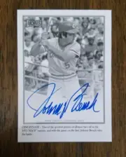 Johnny Bench 2020 Topps Archives Snapshots Walk Off Wires Auto 05/10 Reds
