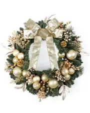 Christmas Wreath for Front Door 24 Artificial Christmas Wreath Pine Branches