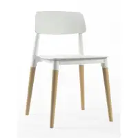 在飛比找ETMall東森購物網優惠-才子椅餐椅家用椅電腦桌椅塑料靠背椅現代簡約創意椅洽談椅
