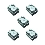 5 PCS - Mini Illuminated 40x - 25mm Jewelers Loupe Magnifier with LED Lights