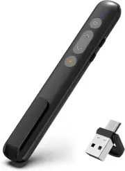 Presentation Clicker for Powerpoint Presentations, Wireless Presenter Remote ...