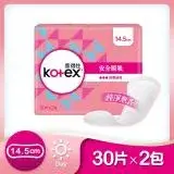 在飛比找遠傳friDay購物優惠-Kotex 靠得住安全瞬吸護墊(標準14.5cm)-無香30