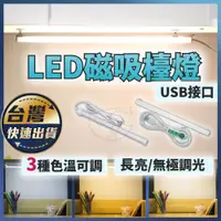 在飛比找蝦皮購物優惠-【LED磁吸檯燈】LED燈條 磁吸閱讀燈 30CM 35CM