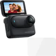 Insta360 GO 3S Action Camera - Midnight Black 128GB Edition - Recording Up to UHD 4K Video and Photos - FlowState 6-Axis Gyro Stabilization, Waterproof to 16', IPX4 with Action Pod [CAMINS0007B0]