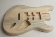 BYOGuitar 3 Piece Swamp Ash Strat Body - Paint Grade Unfinished