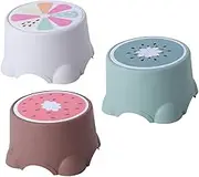 Generic 3pcs Low Stool Chairs Stool Portable Stool Chair Counter Stool Stool Chair for Step Stool for Fruit Pattern Stools Cartoon Stools Pp