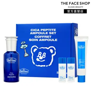 【THE FACE SHOP 菲詩小舖】肌本博士積雪草胜肽安瓶EX禮盒｜品牌旗艦店 BAD BLUE聯名