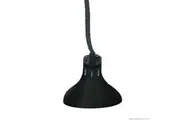 F.E.D Pull Down Heat Lamp Black 290Mm Round - Heat Lamps (HYWCL14) - HYWCL14