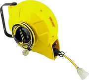 Ultracharge 10A Tradesman Auto Retractable Extension Lead Power Cord and Mountable Extension Reel, 15 m Length