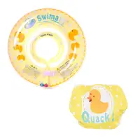 在飛比找momo購物網優惠-【Swimava】英國Swimava G1+S1小黃鴨嬰兒游