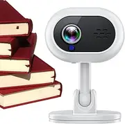 WiFi Security Camera - Wide Angle HD WiFi Cam, 360° Rotatable Base Wireless Camera Indoor - Baby and Pet Monitor, Night Vision, Motion Detection, Two-Way Audio