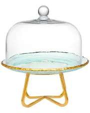Godinger Harper Gold Cake Stand