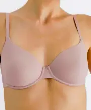 Hanro Smooth Illusion Underwire Bra 1294 Nature NWT $84