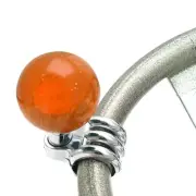 Orange Old Skool Series Custom Brody Knob Translucent with Metal Flake (for: BMW)