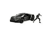 Jada 1:24 Scale Avengers Comics Lykan Hypersport & Black Panther Diecast Model
