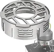 Camping Stove Windscreen - Stable Wind Blocker, Compact Flame Guard | High-Efficiency Metal Shield for Burner Heat Control, Camping Cooker Wind Deflector for Trekking and Outdoor Meal Prep Use