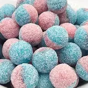 Barnetts - Mega Sour Candy Bubblegum 104g - Trendy Sweet Bags - Traditionally Handmade Sweets - Sour Coating Lasts 20 Seconds - Candies for Party Bag, Gift Hamper, or Hamper Box