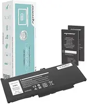 Battery - Compatible for Notebook 7.6V 7200mAh High Capacity Ideal for Dell 7300 Durable and Efficient for Long Use