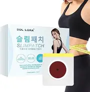 Belly Slimming Patch - 7 Sheets Breathable Natural Slimming Patches Tummy Fat Burners - Magnet Slimming Stickers Shaped-in Belly Button Patch for Abdominal Fat Amith