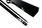 Black Scorpion Graphite Pool Snooker Billiard Cue and Black Cue Case Set
