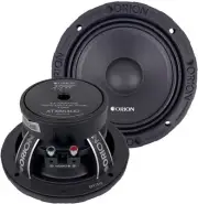 Pair Orion XTX654DC 6.5" 1400 Watt Mid-Range Dust Cap Car Midrange Loud Speakers