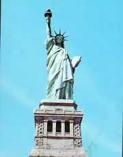 VTG NY New York Statue Of Liberty