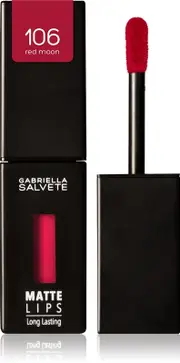 Gabriella salvete Matte Liquid Lipstick 4ml 106 Red Moon
