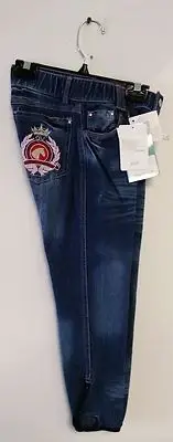 Ovation American Denim Knee Patch Breech- Child's