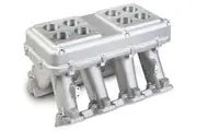 Holley LS3/L92 Hi-Ram Intake Manifold Dual 4500 Sideways Carburettor Mounting