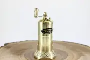 Sozen black cumin grinder nigella seeds susame flax seed brass grinder mill