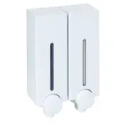 P. Nova Wall Mounted Liquid Soap / Sanitizer Dispenser, 450 ML (White)