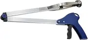 HEALEEP Foldable Trash Gripper Reacher Tool Grabber for Elderly Disabled and Wheelchair Users for Home Office and Park Cleanup Blue