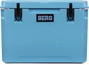 [BERG] Floe 45 Hard Cooler (42.5L) | Holds Ice for Several Days | Includes Chopping Board Divider, Dry Basket, Built-in Bottle Opener and Drink Holder