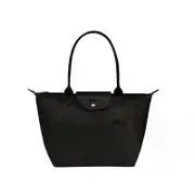 Single shoulder Tote bag New anniversary classic portable dumpling bag Single shoulder Tote women's bag black L
