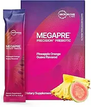 Microbiome Labs MegaPre Sticks - Powdered Prebiotic Blend - Oligosaccharides for Immune & Digestion Support - Prebiotics Supplement for Adults, Kids (30 Count)