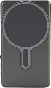 Vlog Selfie Monitor Screen, Selfie Vlog Magnetic Phone Monitor Screen, Wireless Magnetic Mount Connection with Remote Control, 4.02 Inch Rear Camera Monitor with Low Latency (Grey)