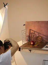 在飛比找樂天市場購物網優惠-復古中國風拍攝道具鏤空花窗格拍照背景板光影制造古典中式淘寶網