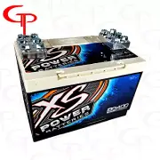 XS POWER D3400 AGM BATTERY + GP 6 SPOT TERMINALS CAR AUDIO BATTERY 4000 WATTS