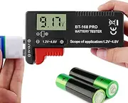 WJnflQN Battery Tester Automotive,Battery Tester 1.2V Automotive Load Tester - Alternator Voltage Checker Capacity Battery Analyzer for Battery