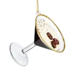 Bloomingdale's Glass Espresso Martini Ornament - Exclusive