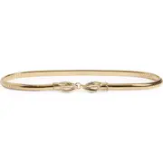 Chloé Snake Chain Belt in Vintage Gold at Nordstrom, Size Medium